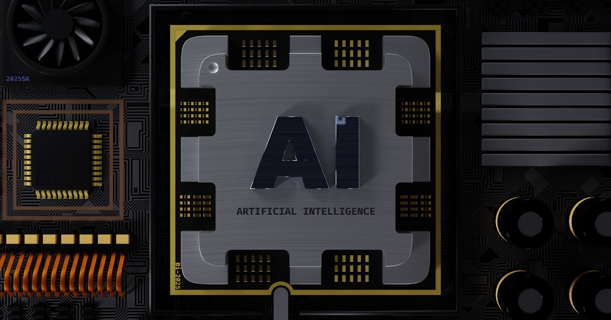 Future of Work with AI: How IT Pros Can Stay Relevant 5 a computer chip with the letter ai on it