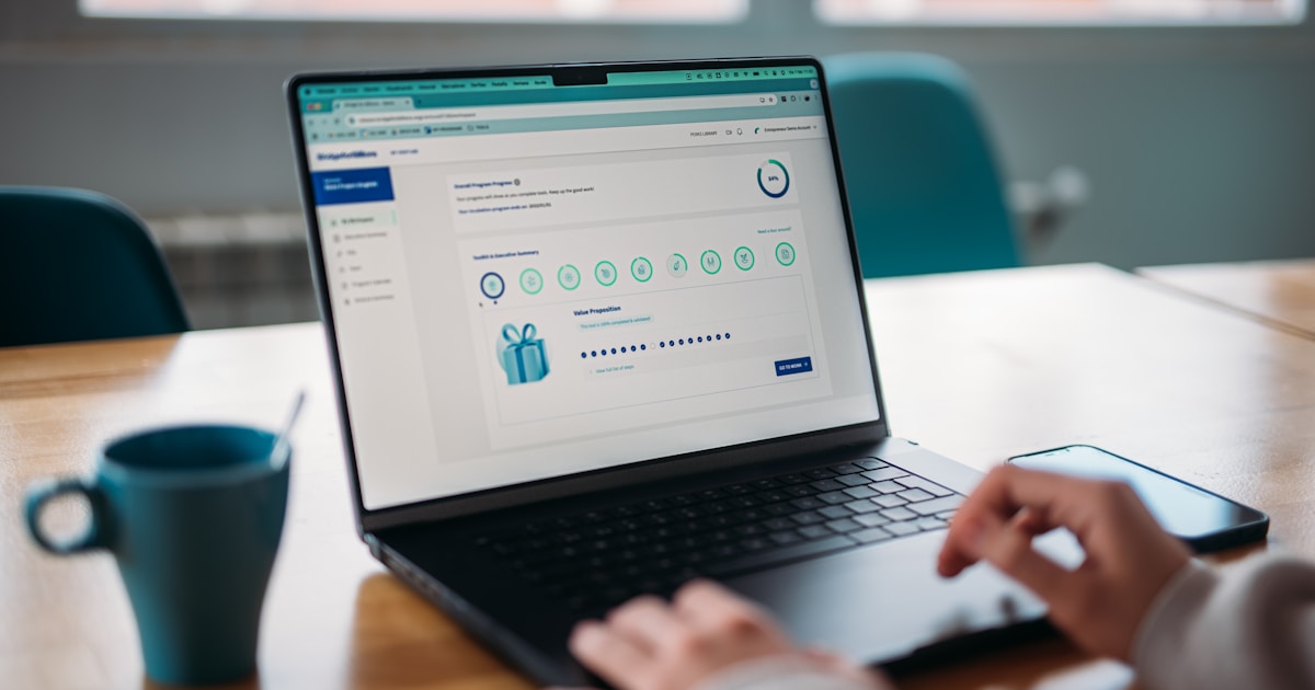 AI Ethics and Risks: Challenges We Must Solve in the AI Era 5 Person using a laptop to review a rewards program.