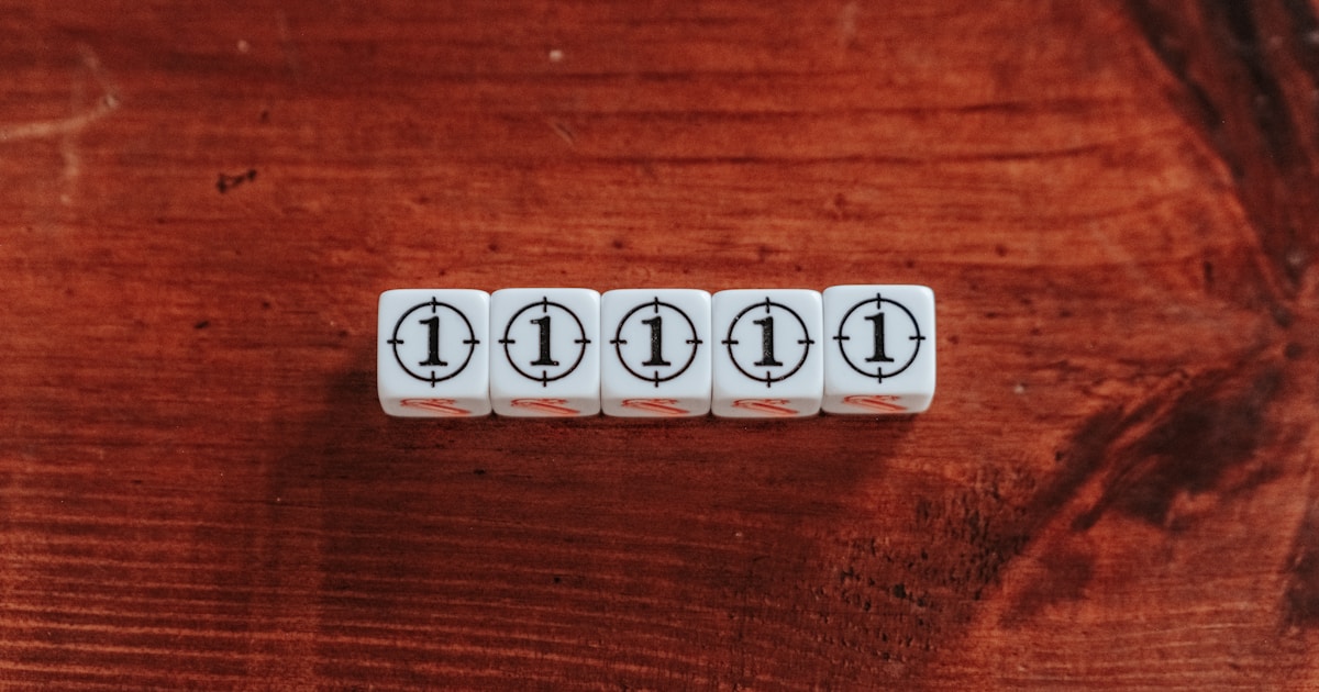 Will AI Replace IT Jobs? Future Career Trends Every Professional Should Know 2 Six dice show the number one.