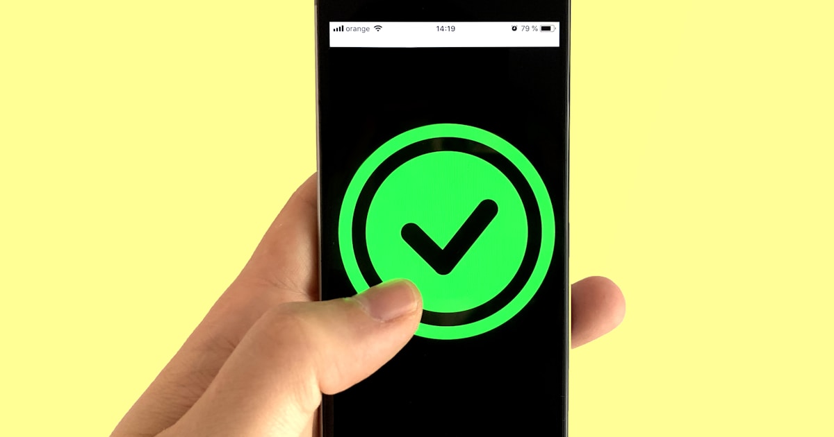 black android smartphone displaying green and black logo