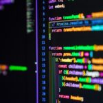 black flat screen computer monitor