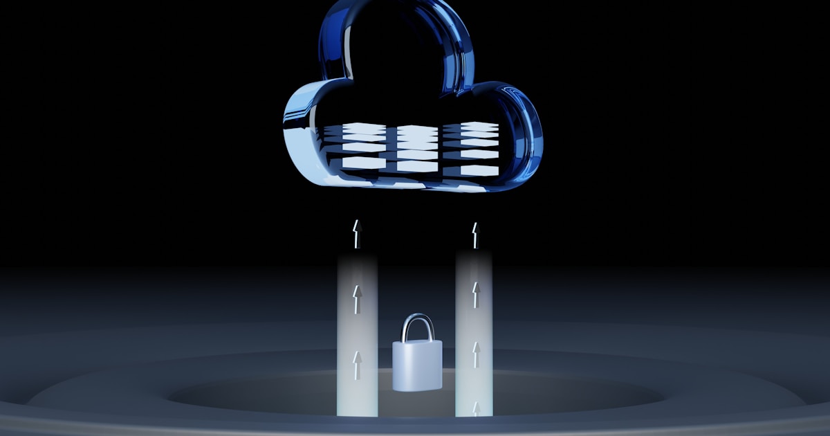 a blue and white logo