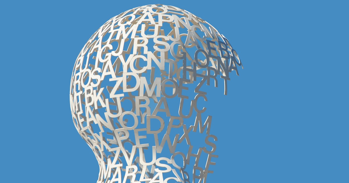 round-shaped letters illustration