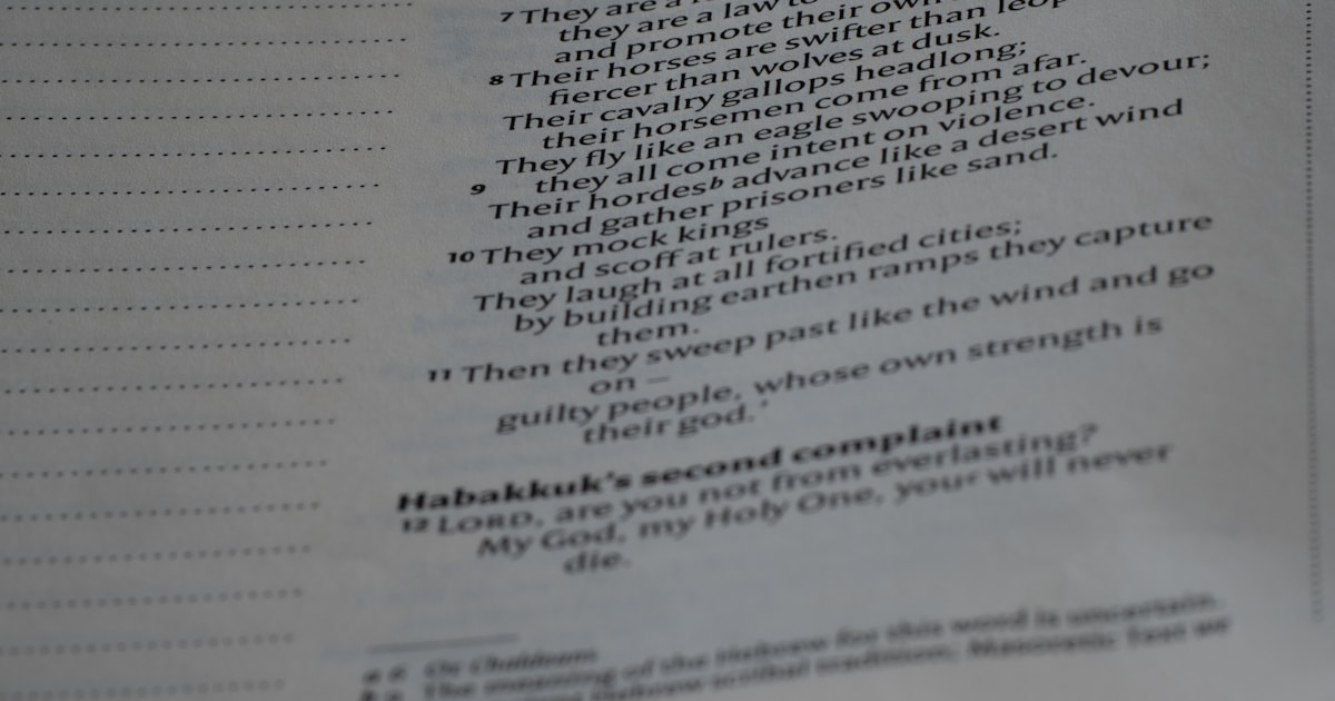 a close up of a book with text on it